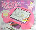 Волшебный планшет для рисования с подсветкой. Игрушка для девочек от 5 лет