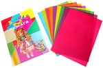 Цветная бумага для детских поделок и аппликаций. 10 листов