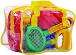 Игрушки для песочницы в пластиковой сумочке, 8 предметов