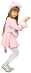 Розовая кошечка. Карнавальный костюм для девочки. Рост 104-110 см