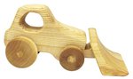 Деревянная игрушка "Бульдозер"