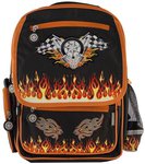 Рюкзак школьный Auto Fire с ортопедической спинкой  и функциональными карманами
