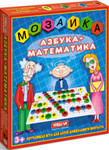 Мозаика "Азбука+математика". Обучающая игра для детей