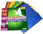 Цветочные узоры. Цветная бумага для оригами