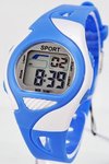 Спортивные электронные часы "Тик-так". Синие