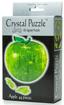Зеленое яблоко. 3D головоломка Crystal Puzzle. 44 элемента 
