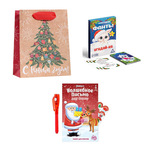 Подарочный набор №10 на Новый Год для ребенка 5-10 лет (небольшой, в подарочном пакете)