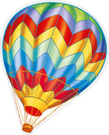Воздушный шар. Фигурный мини-плакат