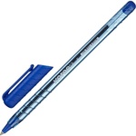 Ручка шариковая KORES К1 F (0,7мм) синяя, трехгранный корпус