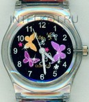 Часы Тик Так для девочки Бабочки