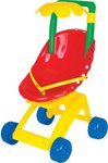 Детская коляска для кукол "Ромашка"