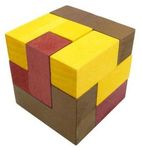 Кубики для всех (Сома). Окрашенные. Головоломка